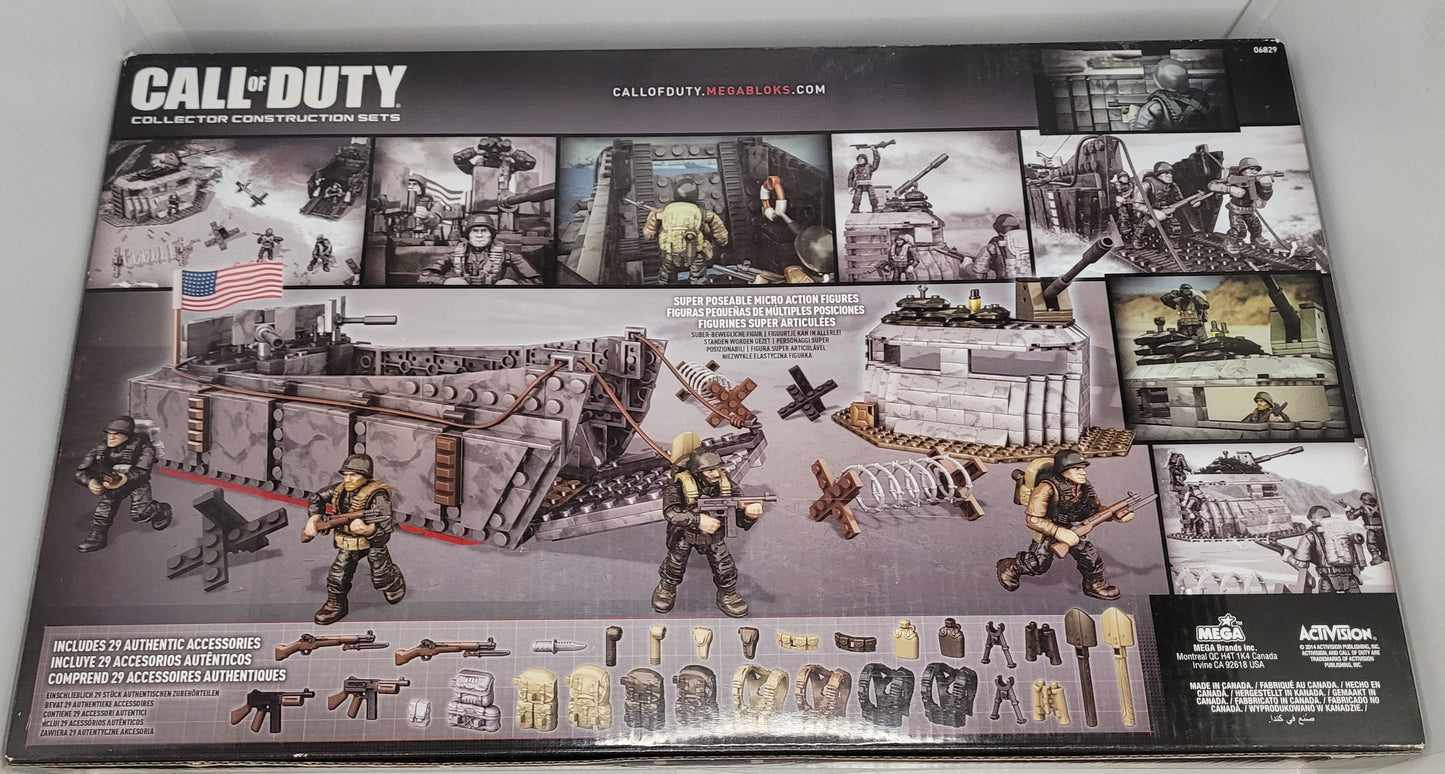 Mega Construx Call of Duty Landing Craft Invasion [06829]