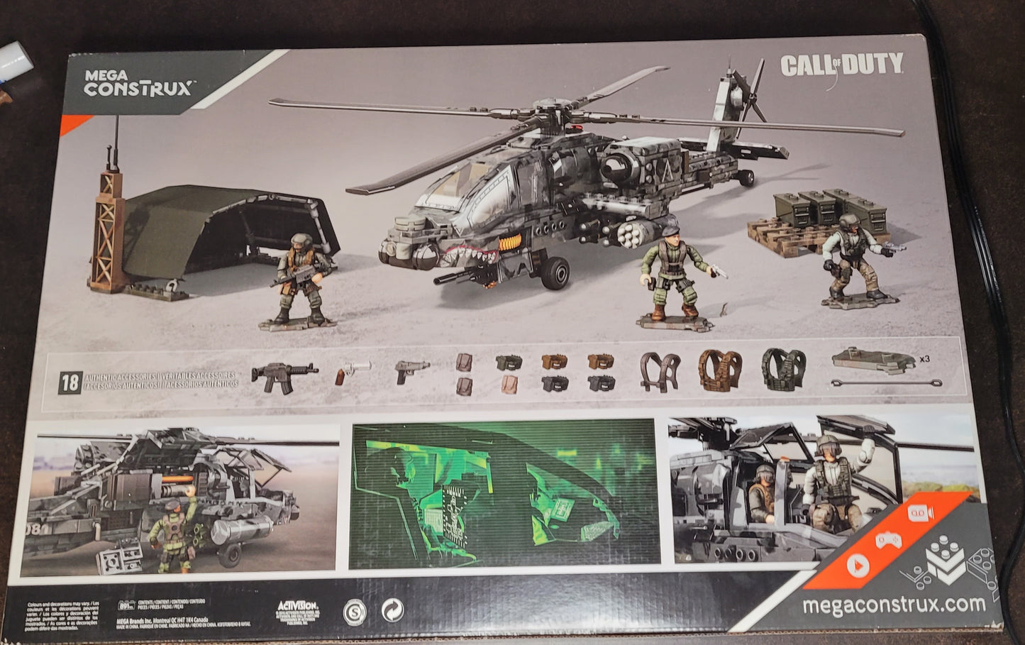 Mega Construx Call of Duty Anti Armor Helicopter [DPB60]