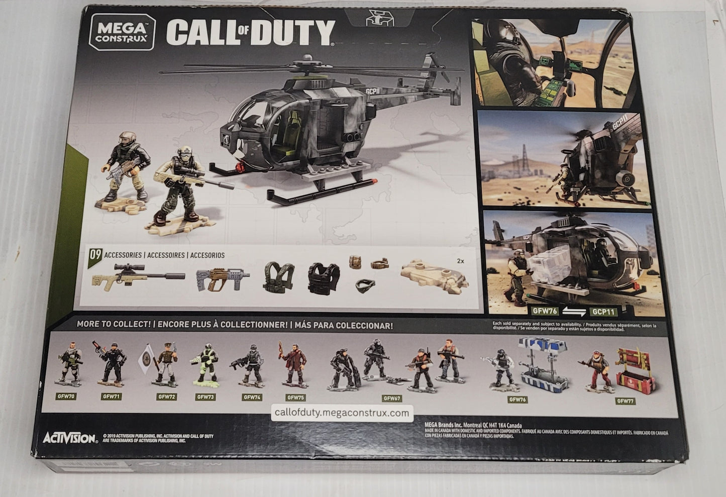 Mega Construx Call of Duty Special Ops Chopper [GCP11]