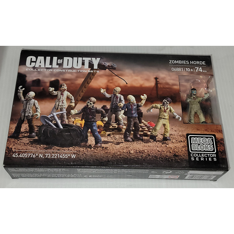 Mega Construx Call of Duty Zombies Figures Sets