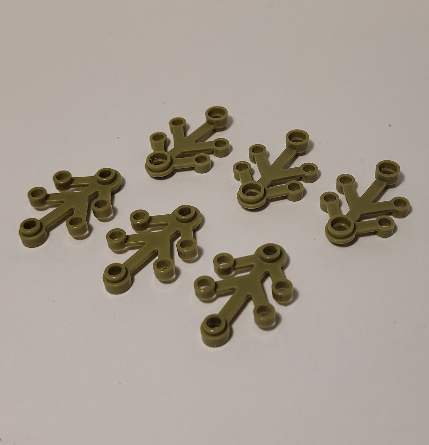 LegoLikes Terrain Plant Small Leafs [Olive Green]